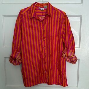 Vintage Stripe Leslie Fay Shirt